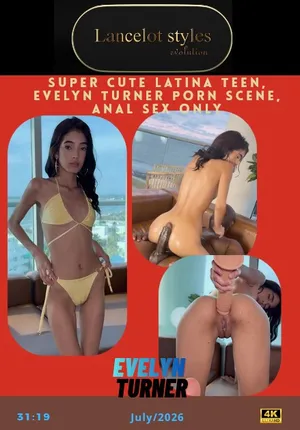 Super cute Latina teen, Evelyn Turner porn scene, anal sex only