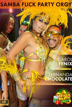 Samba Fuck Party: Carol Fenix And Fernanda Chocolate