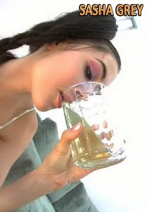 Sasha Grey: Drinking Her Own Piss